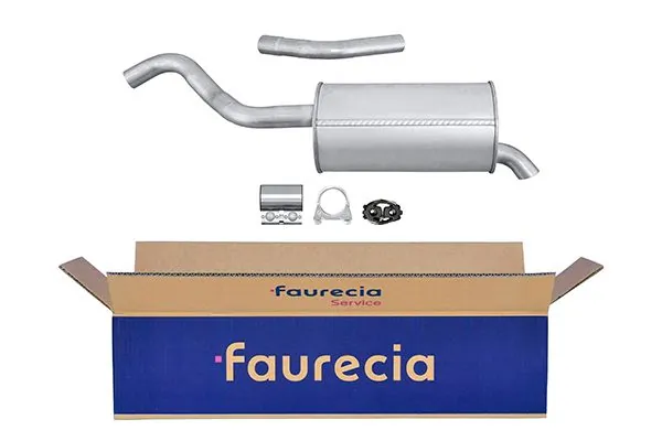  Silenciador, parte traseira Renault Kangoo II сaixa (FW0) (2008 - 2021) II