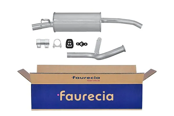 Silenciador, parte traseira para Fiat Panda I 141A