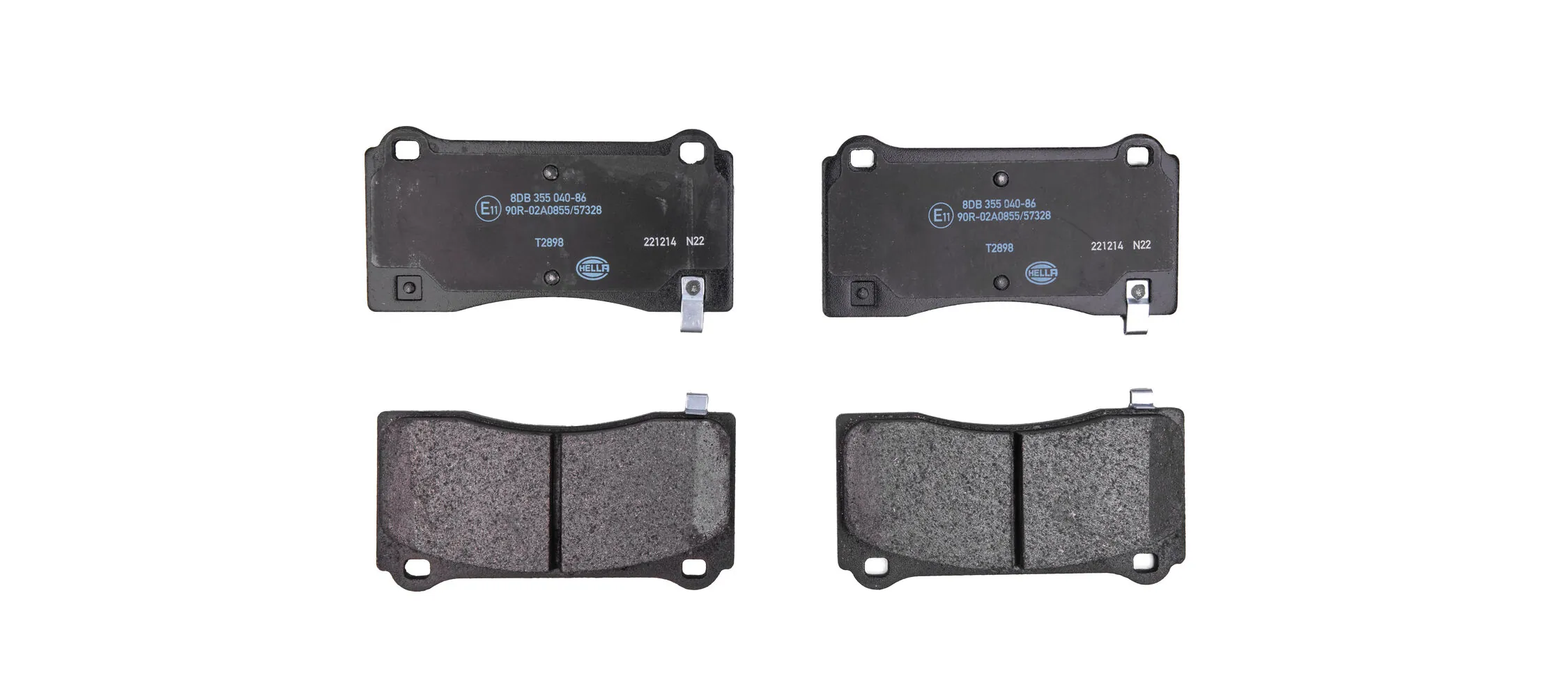 Sapatas do freio dianteiras de disco para Tesla Model 3  5YJ3