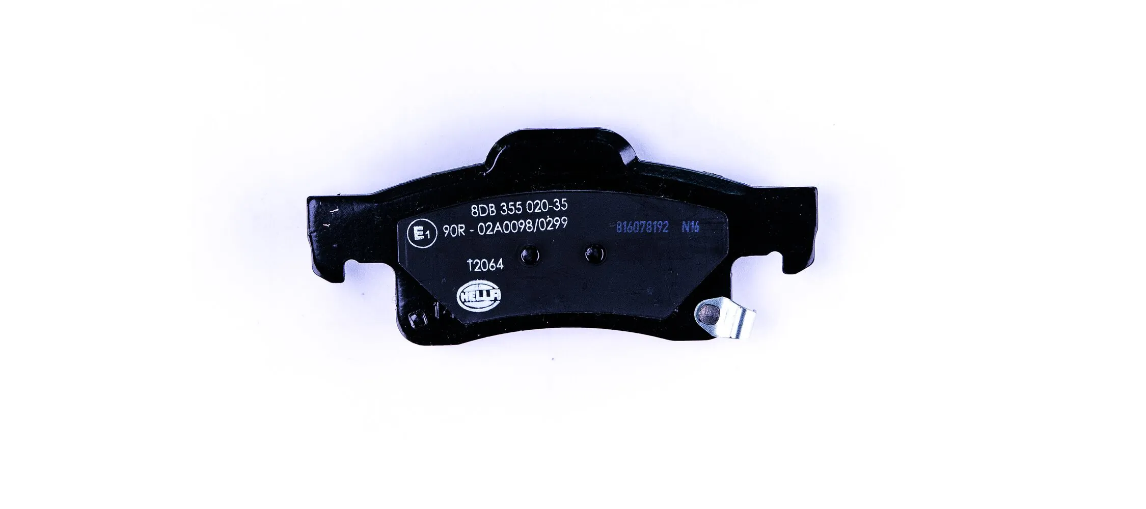 Sapatas do freio traseiras de disco K2AMV4386AC Fiat/Alfa/Lancia
