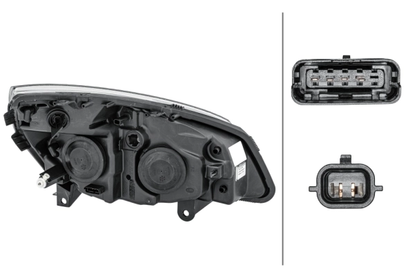 Luz esquerda para Renault Scenic II JM0, JM1