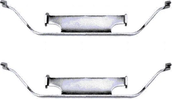  Kit de molas de fixação de sapatas de disco dianteiras BMW 3 sedan (E46) (1998 - 2005) 