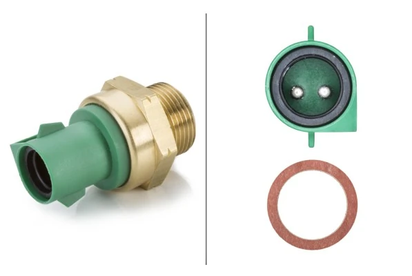  Sensor de temperatura do fluido de esfriamento (de ativação de ventilador do radiador) Ford Fiesta COURIER сaixa (J5S, J3S) (1996 - 2002) COURIER