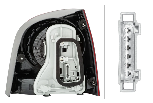2VA965303071 HELLA Lanterna traseira esquerda