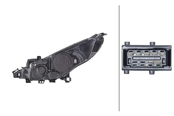  Luz direita Peugeot 207 hatchback (WA, WC) (2006 - 2015) 