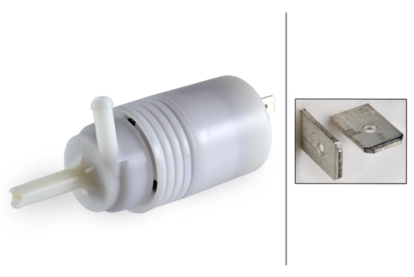 Bomba de motor de fluido para lavador de vidro dianteiro John Deere AL61306