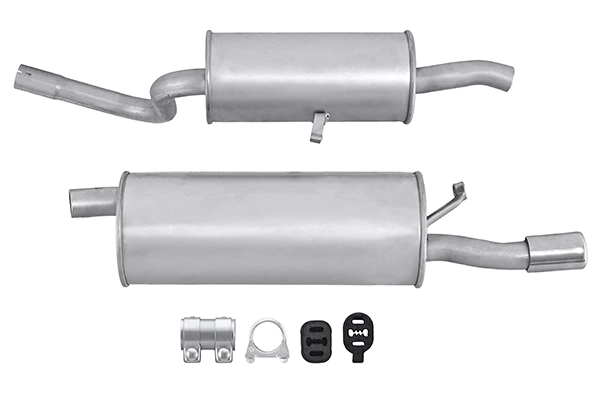  Silenciador, parte traseira Renault 11 5 dr hatchback (BC37) (1983 - 1988) 5 dr