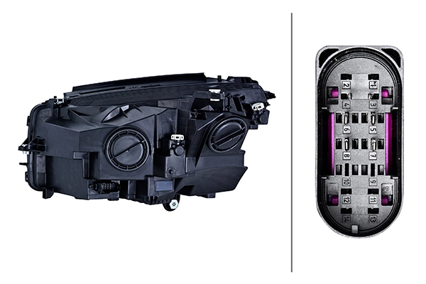 Luz direita para Mercedes GLC  X253