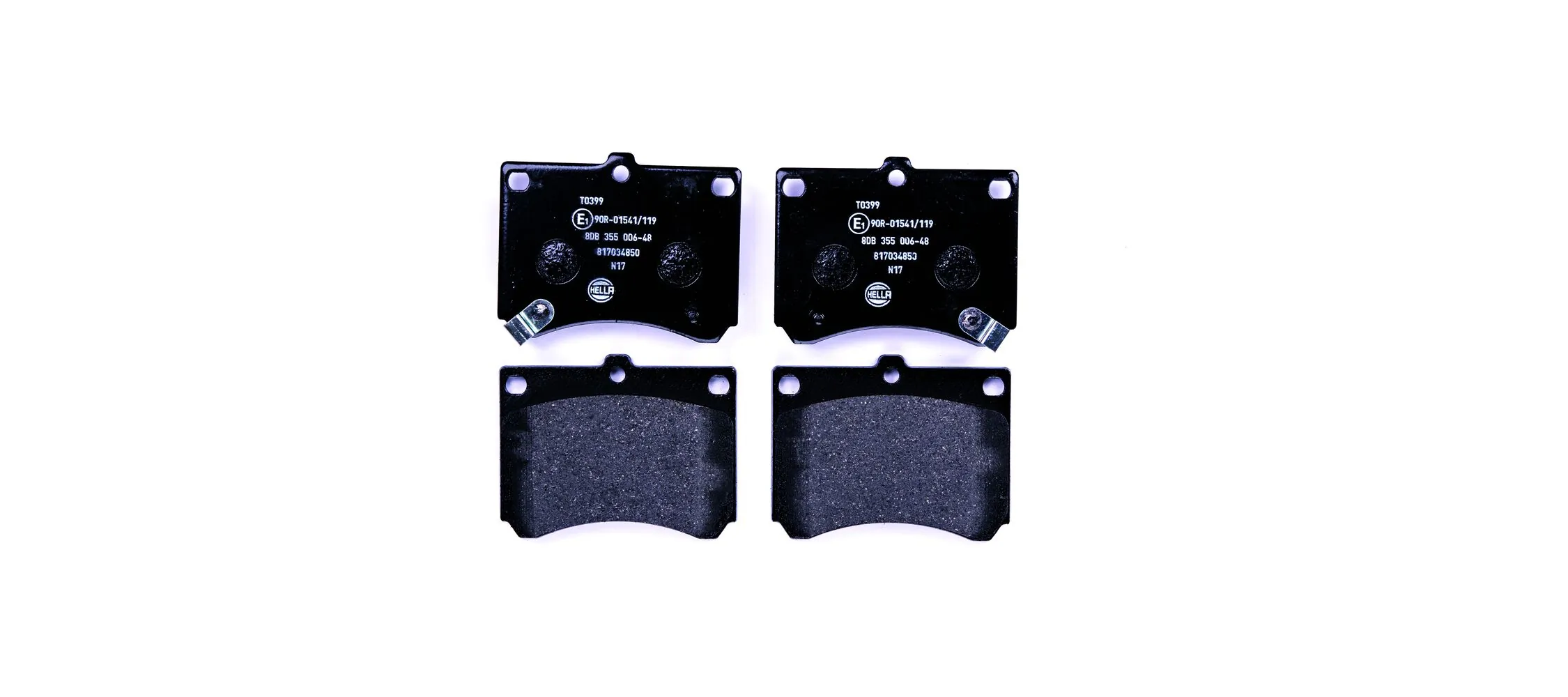Compre Sapatas do freio dianteiras de disco Ford Escort 