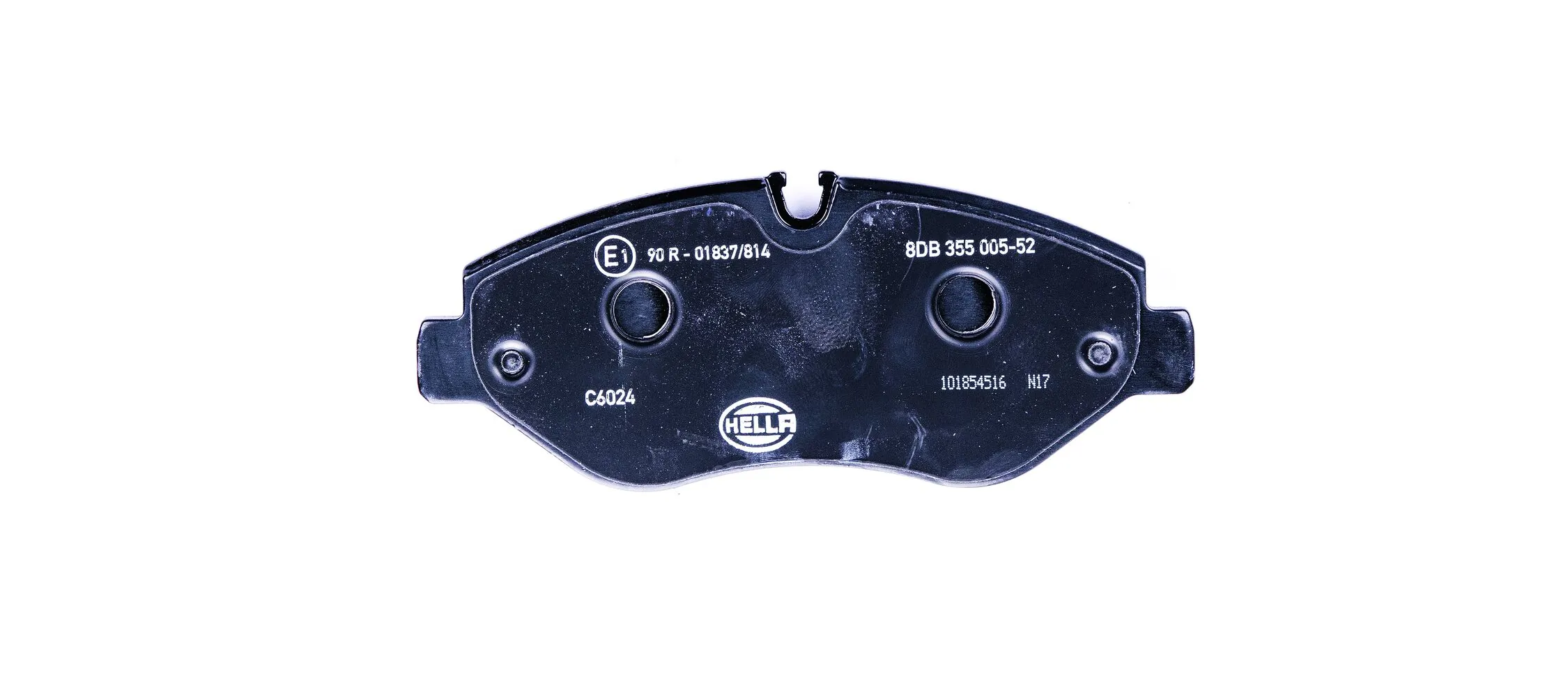 8DB355005521 HELLA Sapatas do freio dianteiras de disco