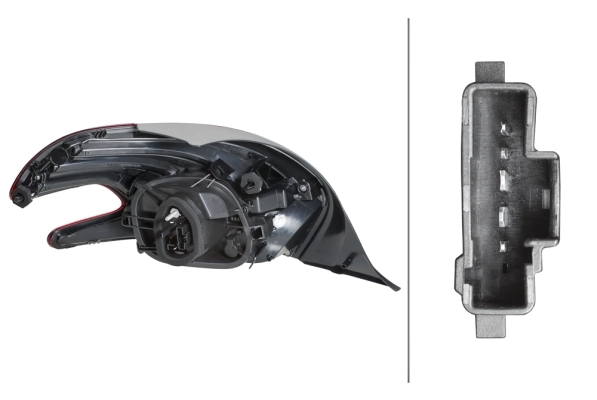 Lanterna traseira direita Peugeot 208 I CA, CC