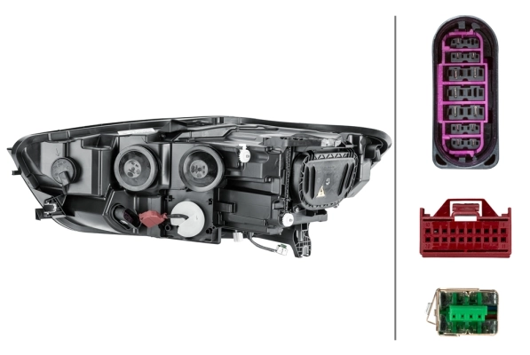Luz direita para Audi A6 C7 4G2, 4GC