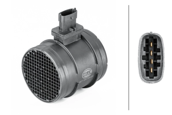 Sensor de fluxo (consumo) de ar, medidor de consumo M.A.F. - (Mass Airflow) para Iveco Daily 