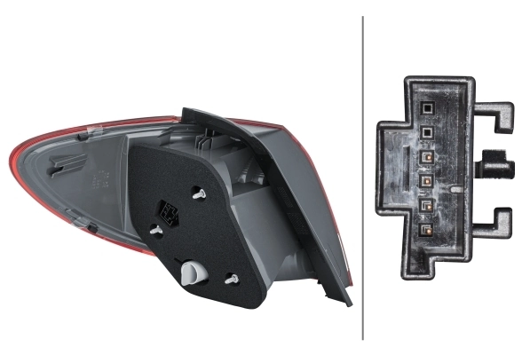 2SD354873021 HELLA Lanterna traseira direita externa