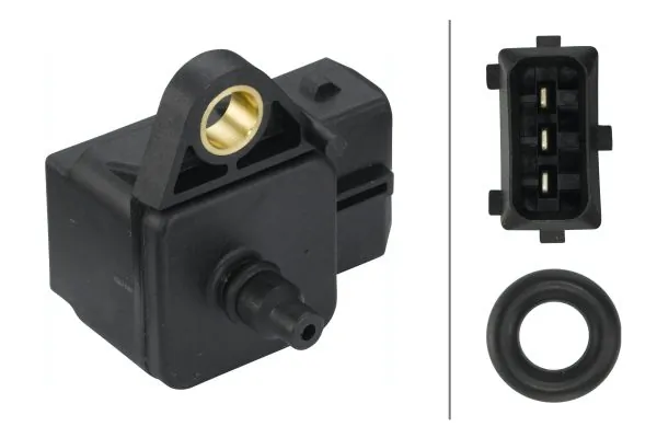 6PP009400561 HELLA Sensor de pressão no coletor de admissão, MAP