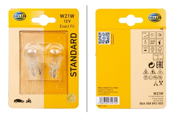 W21W12V Magneti Marelli Lâmpada