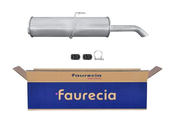 Compre 1726KA Peugeot/Citroen Silenciador, parte traseira