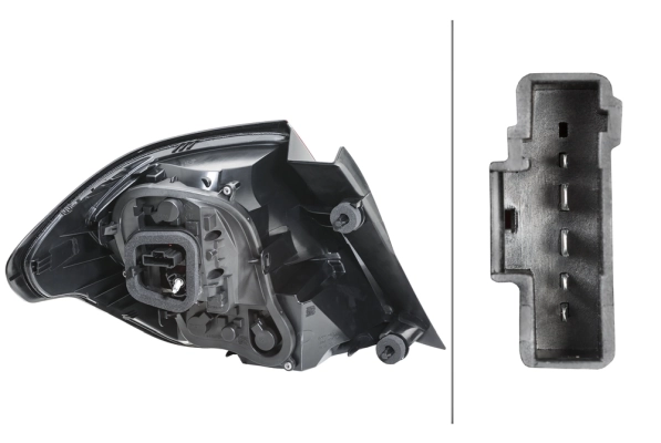 2SK354833041 HELLA Lanterna traseira direita externa