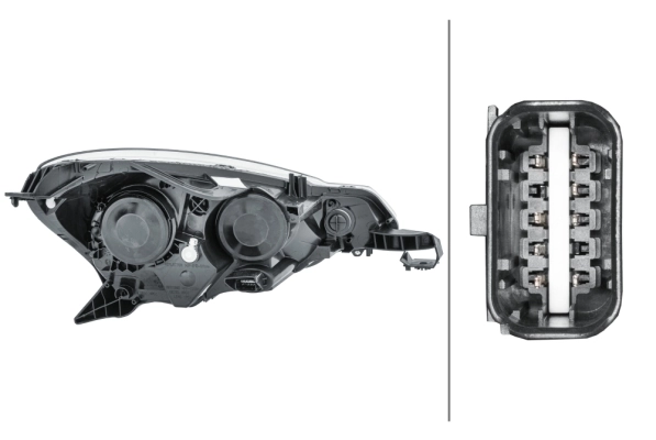 Luz esquerda Citroen C3 II A51