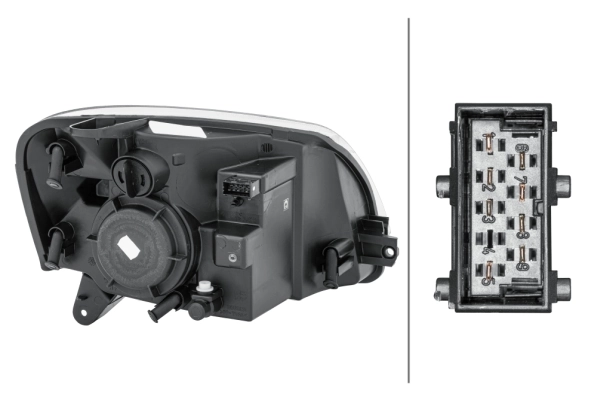 Luz esquerda Peugeot Partner I 5F