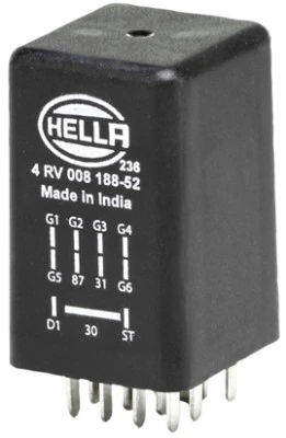 Relê das velas de incandescência para Audi A6 Allroad C6 4FH