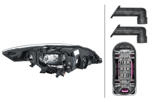 Luz esquerda Ford Mondeo IV CA2