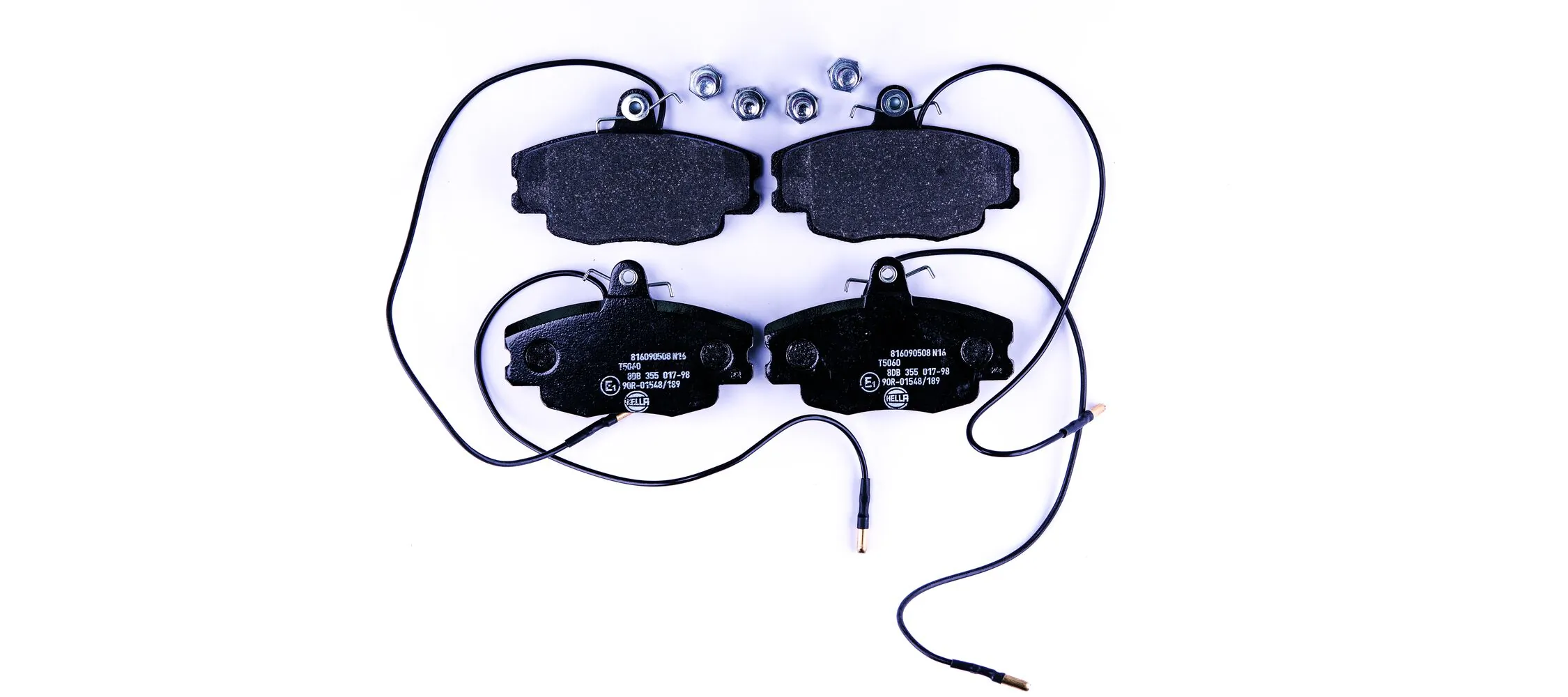 Sapatas do freio dianteiras de disco DP61016 Brembo