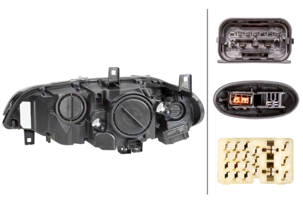Luz direita para BMW X6  E72