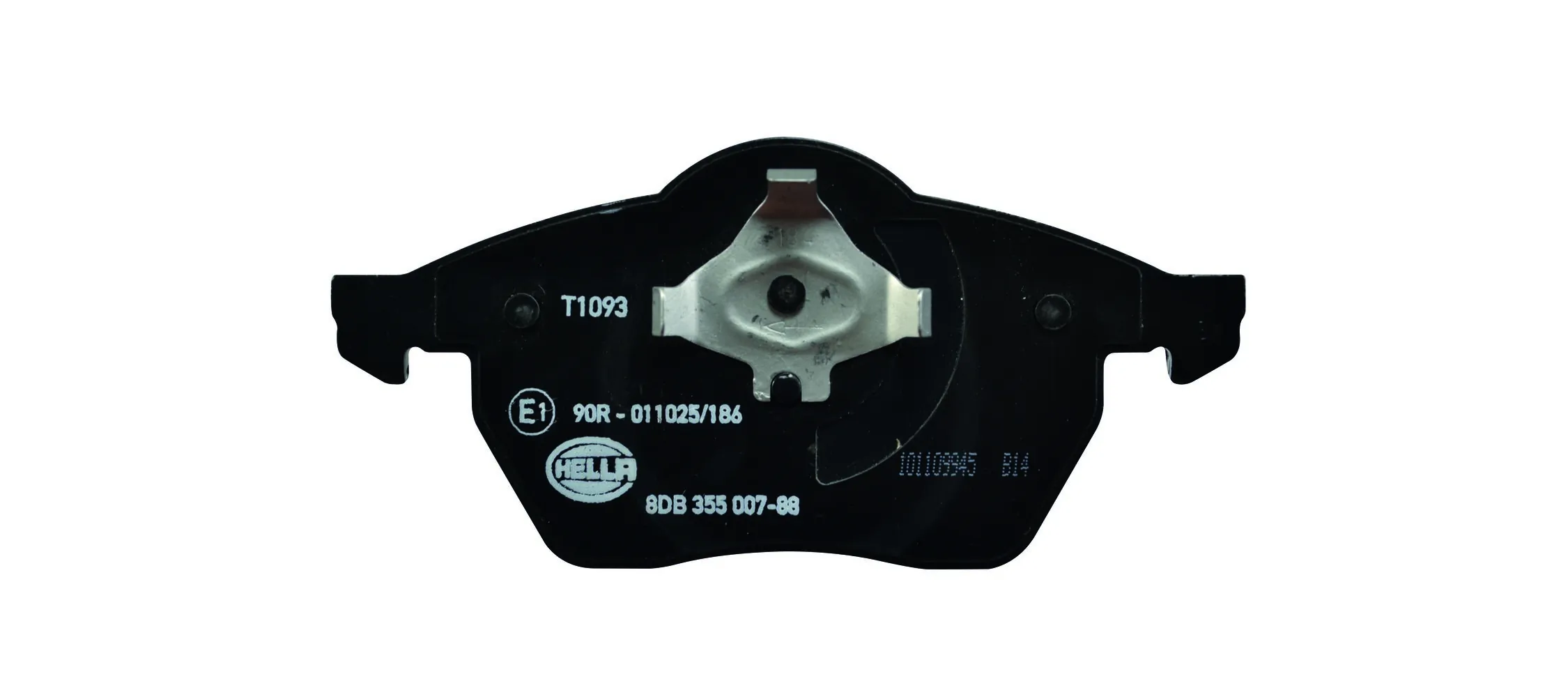 8DB355007881 HELLA Sapatas do freio dianteiras de disco