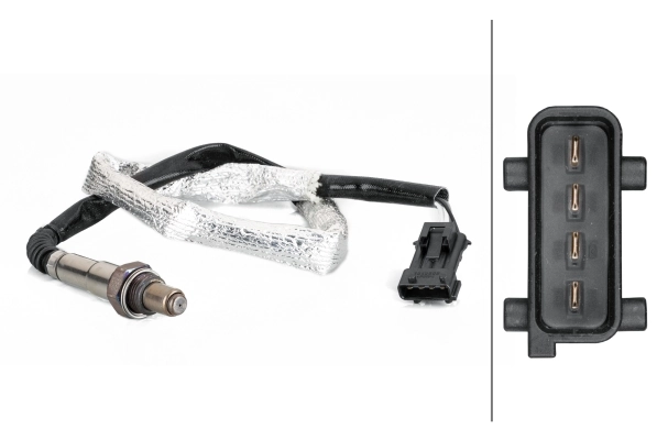Sonda lambda, sensor de oxigênio Volvo S60 I RS, RH