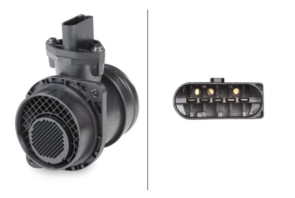 Sensor de fluxo (consumo) de ar, medidor de consumo M.A.F. - (Mass Airflow) Volkswagen Golf 5M1, 521