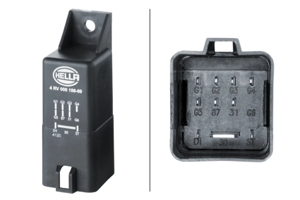 Relê das velas de incandescência Volvo XC90  