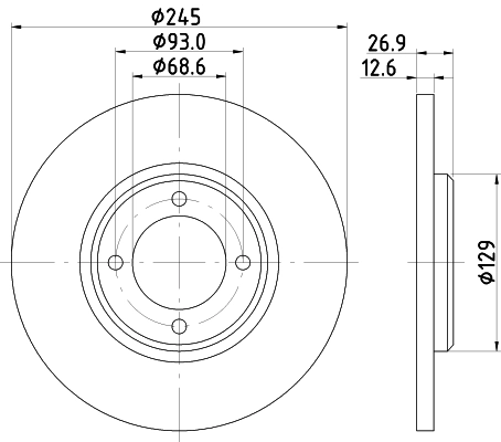  para Ford Taunus  (GBTS, GBFS, CBTS)
