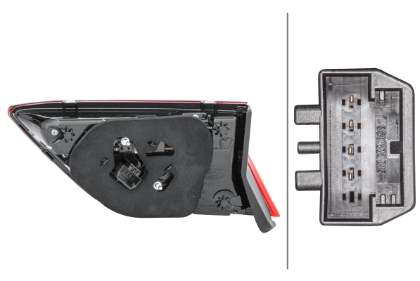 2SA012520051 HELLA Lanterna traseira esquerda interna