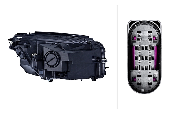 Luz esquerda para Mercedes GLC  X253