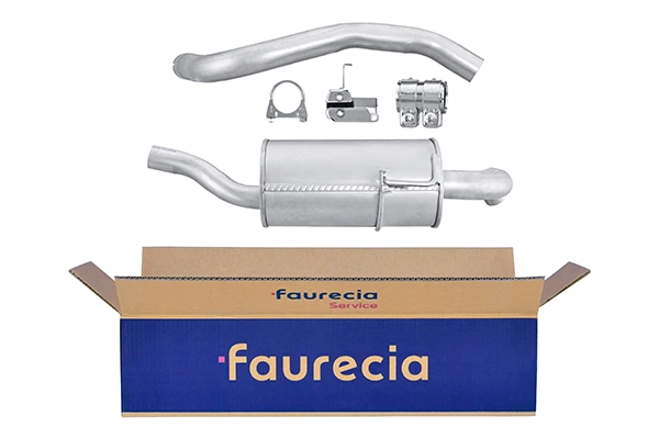 Silenciador, parte traseira para Renault Scenic III JZ0, JZ1
