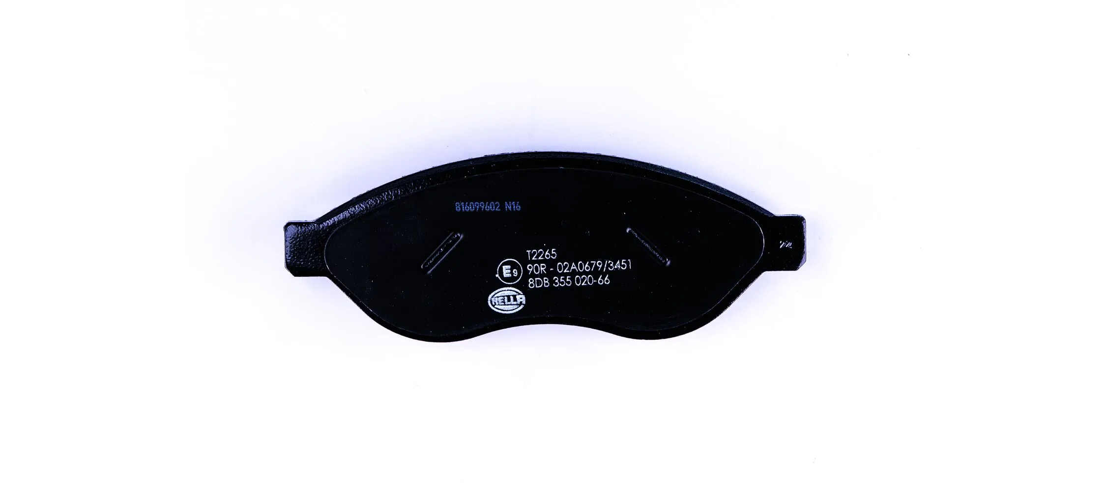 8DB355020661 HELLA Sapatas do freio dianteiras de disco