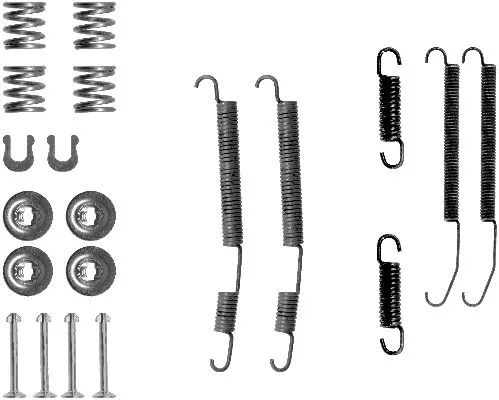 Compre Kit de montagem das sapatas traseiras de tambor Subaru Impreza 1
