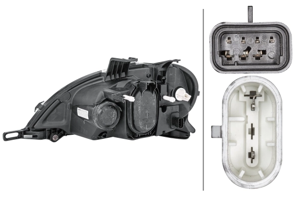 Luz direita para Mercedes ML/GLE  W163