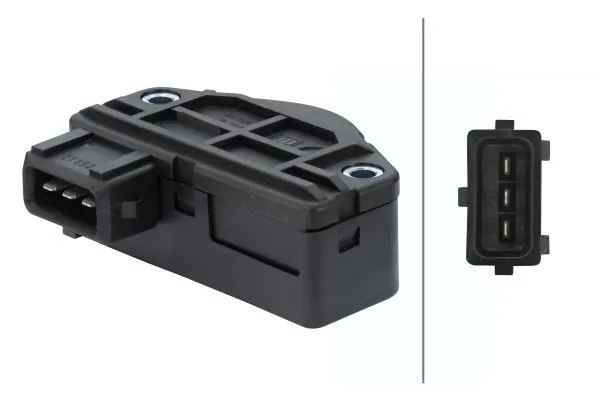 6PX008476281 HELLA Sensor de posição da válvula de borboleta (potenciômetro)