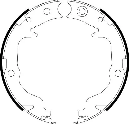 Compre K05191215AB Fiat/Alfa/Lancia Sapatas do freio de estacionamento