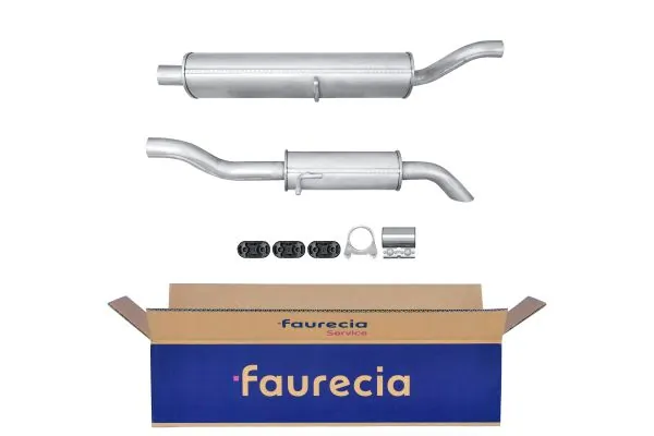 Silenciador, parte traseira para Chrysler Voyager II GS 