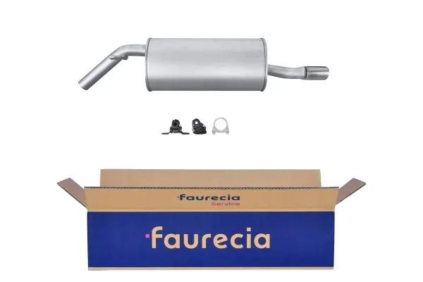 Compre Silenciador, parte traseira Citroen C-Elysee 