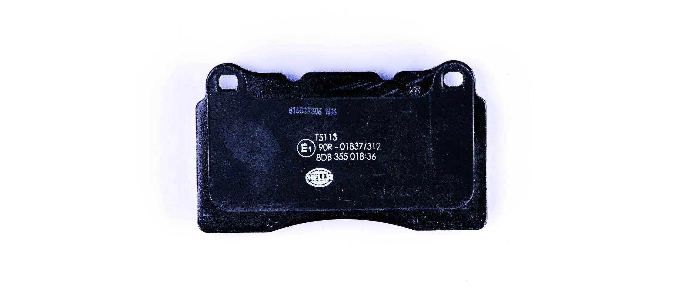 8DB355018361 HELLA Sapatas do freio dianteiras de disco