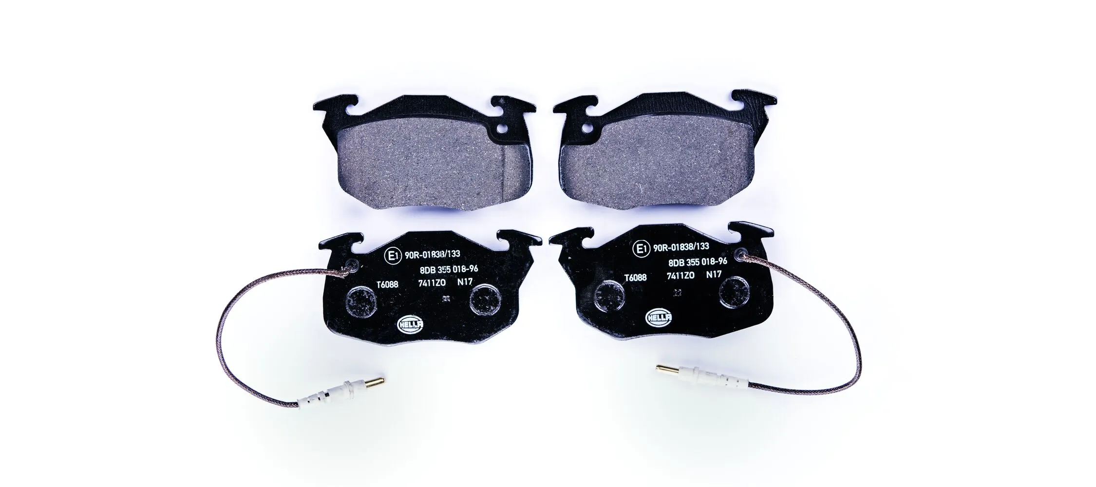 Sapatas do freio dianteiras de disco P68009 Brembo