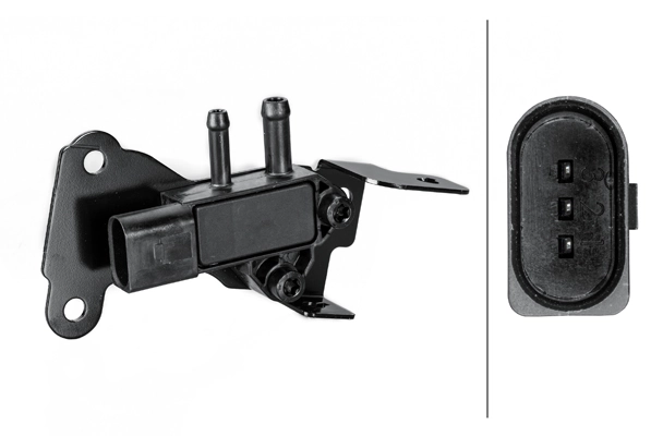 Sensor de pressão dos gases de escape 25182883 Opel