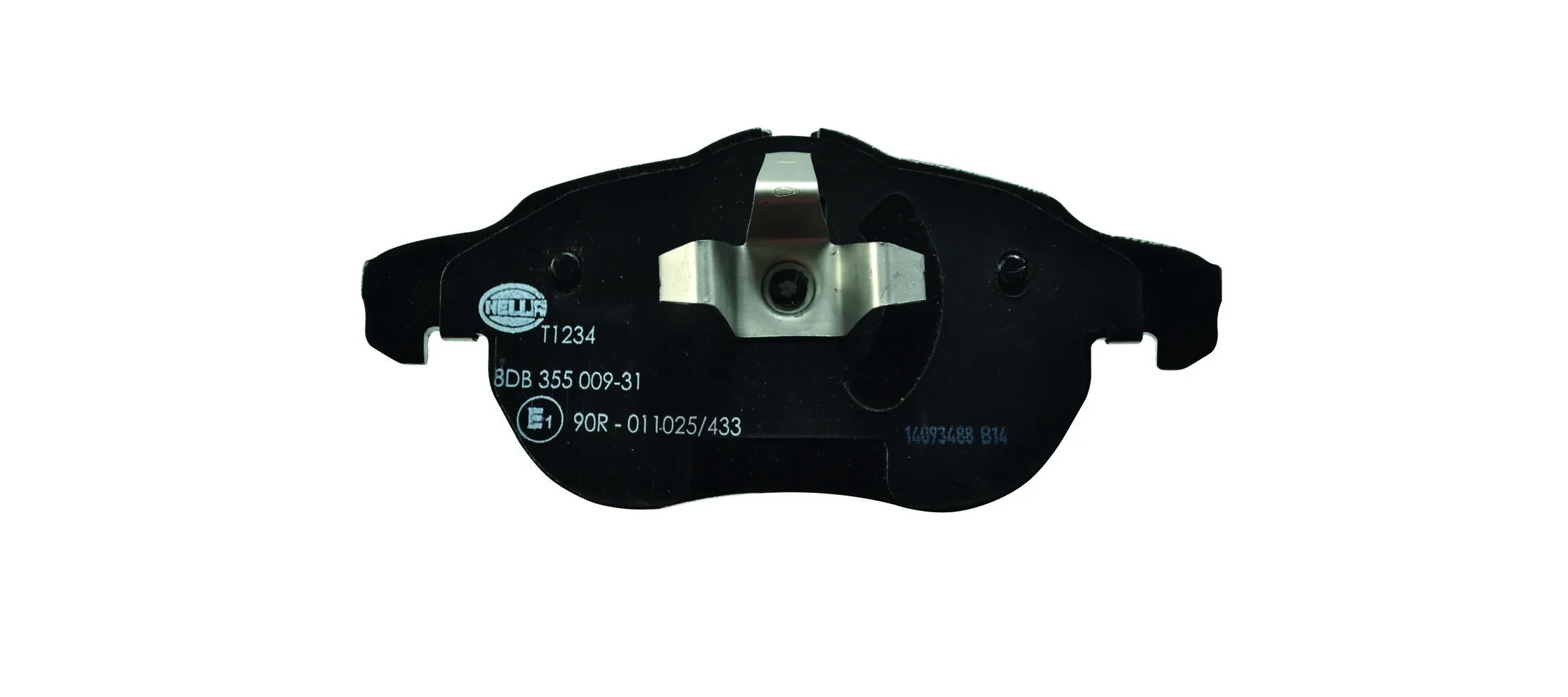8DB355009311 HELLA Sapatas do freio dianteiras de disco