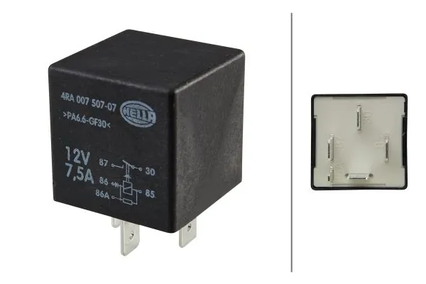 4RA007507071 HELLA Relê de bomba de gasolina elétrica