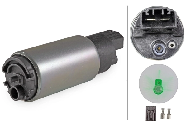 8TF358106761 HELLA Bomba de combustível elétrica submersível