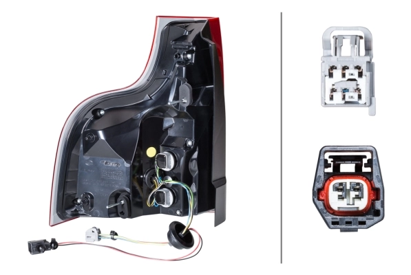2SK011065041 HELLA Lanterna traseira direita
